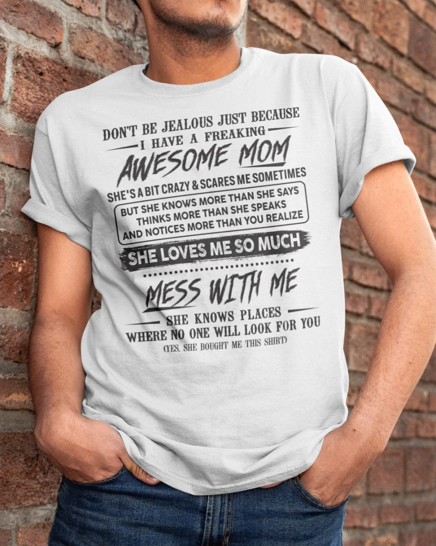 Awesome Mom - Perfect Gift For Your Son From Mom - LUNA00 (SKU TRI 03.03.03)