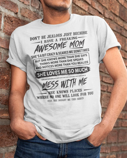 Awesome Mom - Perfect Gift For Your Son From Mom - LUNA00 (SKU TRI 03.03.03)