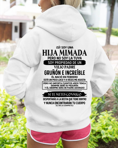Febrero - Padre increíble nacido en febrero - Regalo perfecto para tu hija - T02 (SKU05-91-02)