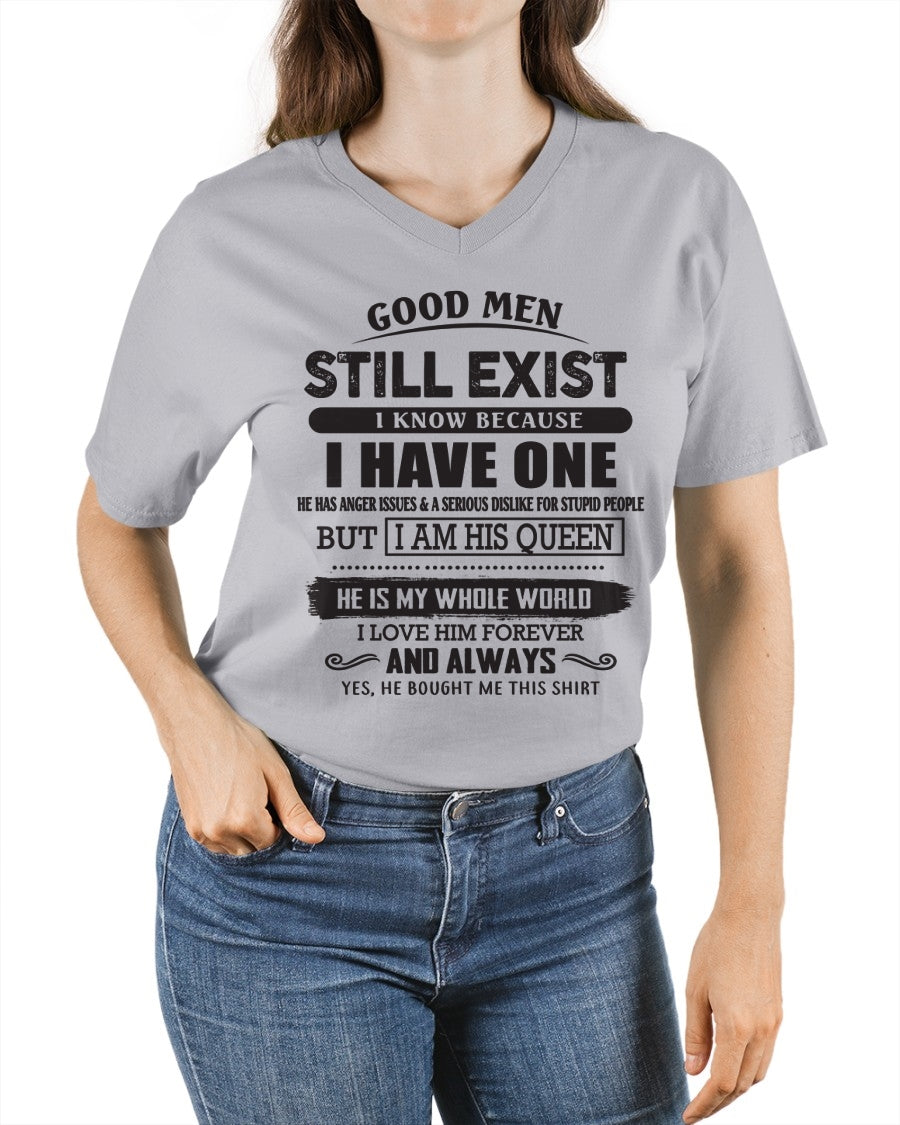 Good Men Still Exist - Perfect Gift For Your Girlfriend, Wife From Husband / Man - LUNA00 (SKU07-166-00)