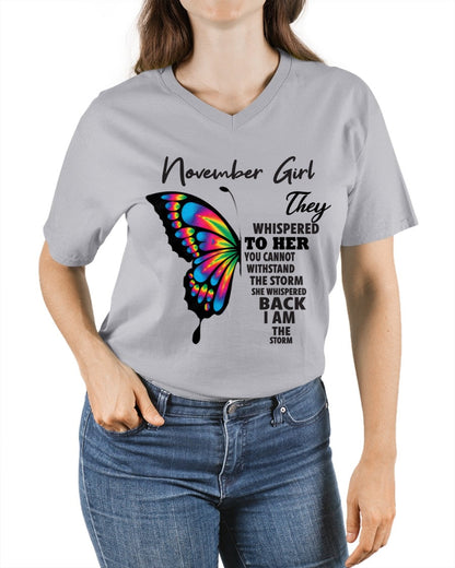 NOVEMBER GIRL, THEY WHISPERED TO HER YOU CANNOT WITHSTAND THE STORM SHE WHISPERED BACK I AM THE STORM – LUNA11 fma ( SKU26T-01297-11)