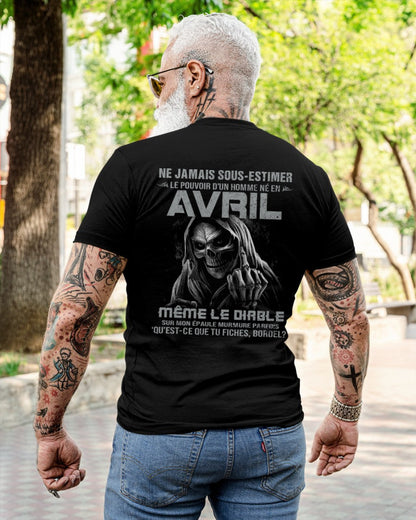 NE JAMAIS SOLUNA-ESTIMER LE POUVOIR D'UN HOMME NÉ EN AVRIL Fr04 male (SKU08-61-04)