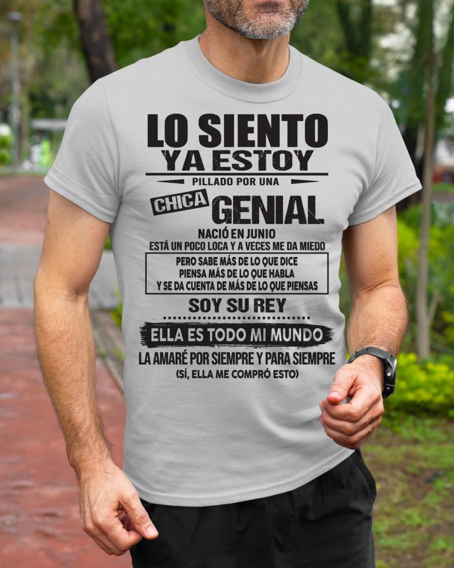 Junio Chica Genial - Regalo especial para tu novio - T06 (SKU05-95-06)