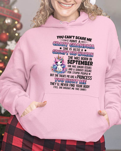 SEPTEMBER - YOU CAN'T SCARE ME - GIFT FROM GRANDMA - NINA09 (SKU09-106-09)