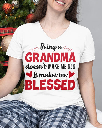 BEING A GRANDMA DOESN'T MAKE ME OLD- IT MAKES ME BLESSED LUNA00 (SKU10-11)