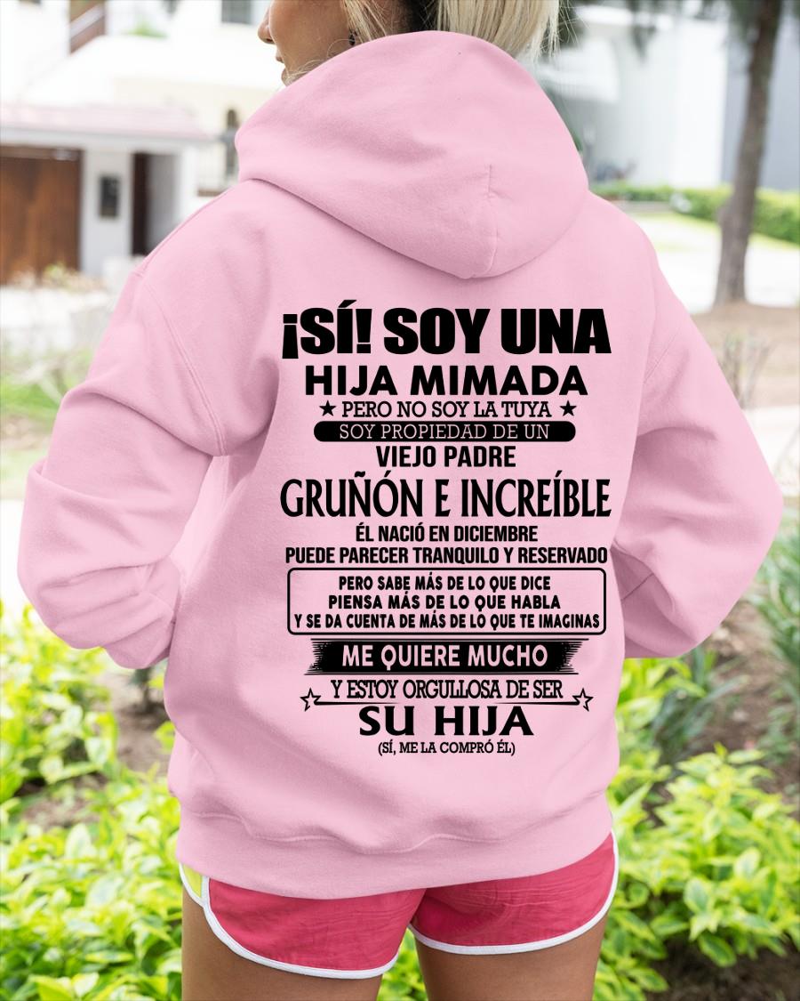 Diciembre Padre Increíble - Regalo especial para hija - TBN - T12 (SKU04-109-12)