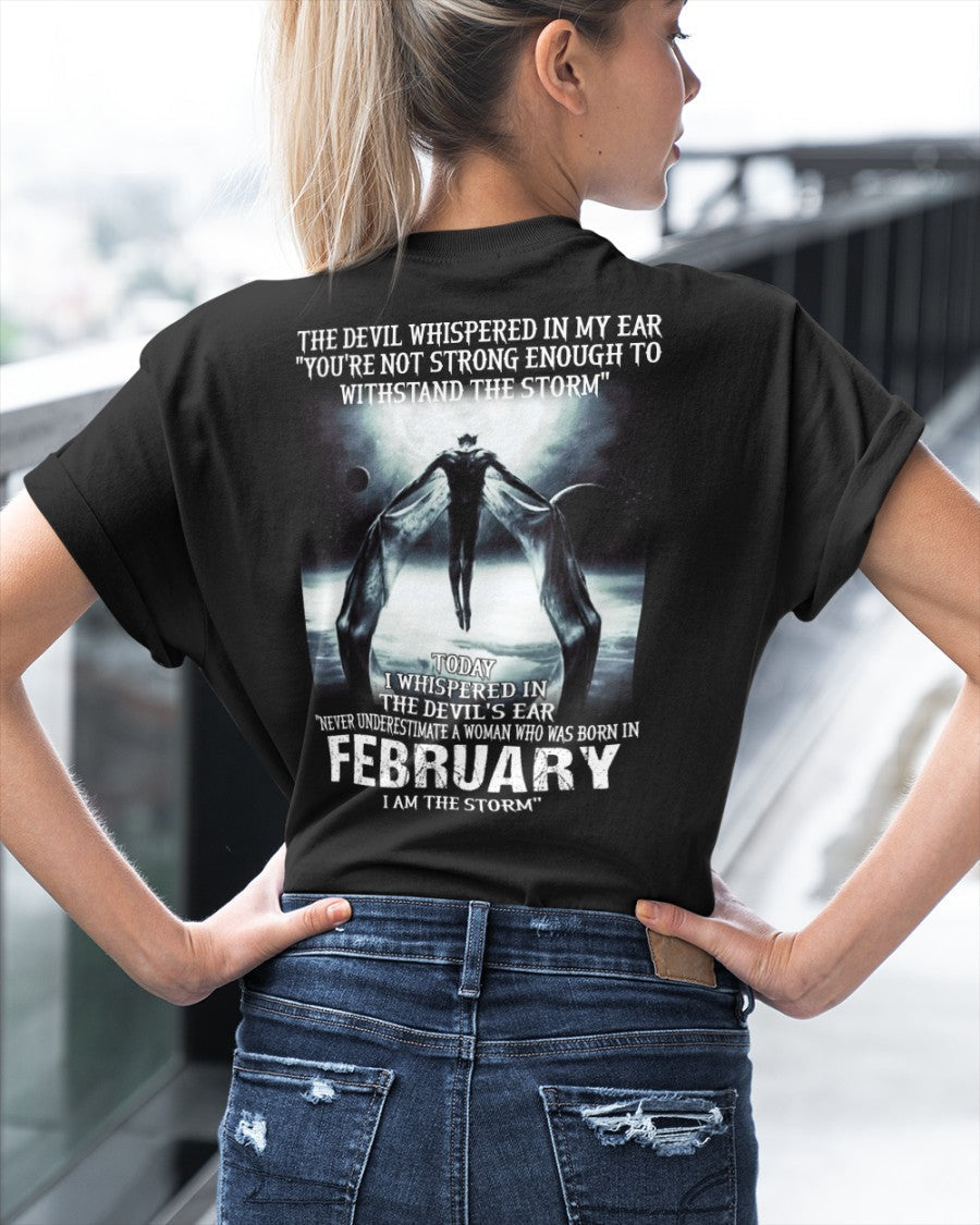 FEBRUARY - NEVER UNDERESTIUNDER A WOMAN - I AM THE STORM-FMA-(SKU-CHAUU-02)