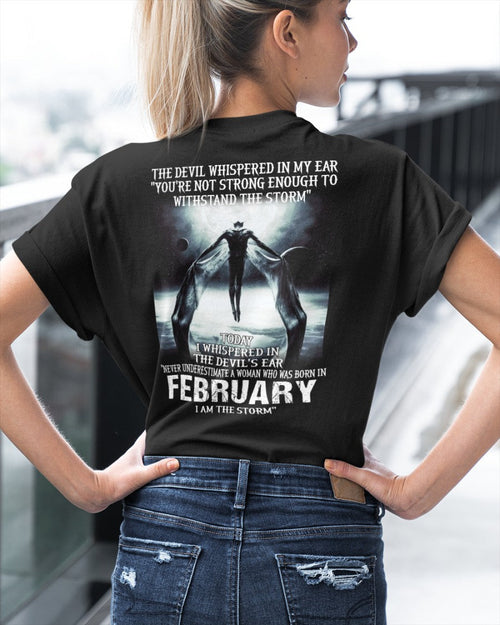 FEBRUARY - NEVER UNDERESTIUNDER A WOMAN - I AM THE STORM-FMA-(SKU-CHAUU-02)