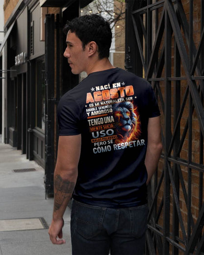 AGOSTO - MENTE SUCIA PERO SÉ RESPETAR - REGALO DE CUMPLEAÑOS PARA HOMBRES - LUNA08sp (SKU10-68-08)