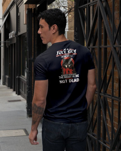 JULY - KIND AND LOVING ARE MY NATURE - BIRTHDAY T-SHIRT FOR MEN - EBIL07 (SKU26T-01-17-07)