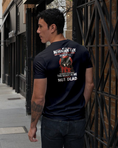 NOVEMBER - KIND AND LOVING ARE MY NATURE - BIRTHDAY T-SHIRT FOR MEN - EBIL11 (SKU26T-01-17-11)