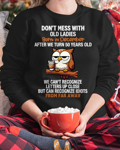 DECEMBER SHIRT, RECOGNIZE IDIOTS FROM FAR AWAY - FMA LUNA12 (SKU2604-80-12)