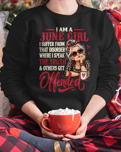 JUNE - I SPEAK THE TRUTH, EVEN IF OTHERS GET OFFENDED - SHIRT FOR WOMEN - LUNA06 (SKU2609-326-06)