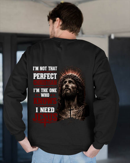 I'M NOT THAT  PERFECT CHRISTIAN - SHIRT FOR MEN - LUNA00 (SKU2608-100)