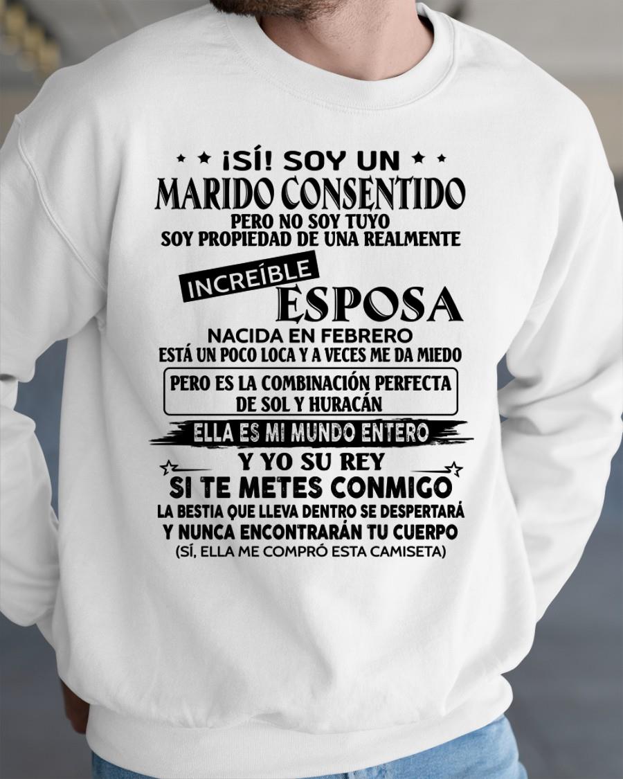Febrero Esposa - Regalo especial para Marido - T02 (Sku.tbnA4)