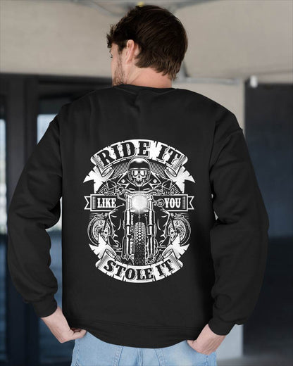 Biker Ride Like You Stole Skull Motorcycle - SHIRT FOR MEN - LUNA00 (SKU2607-DY-01)
