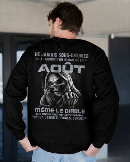 NE JAMAIS SOLUNA-ESTIMER LE POUVOIR D'UN HOMME NÉ EN AOÛT Fr08 male (SKU08-61-08)