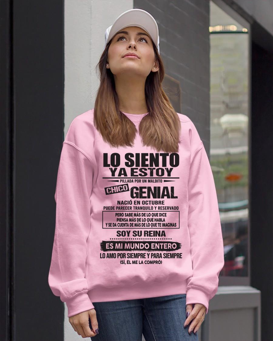 Octubre - Chico genial Nació en octubre - Regalo especial para novia - T10 (SKU04-18)