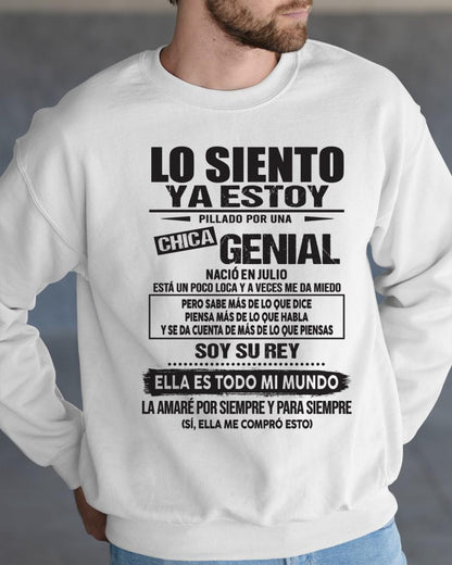 Julio Chica Genial - Regalo especial para tu novio - T07 (SKU05-95-07)