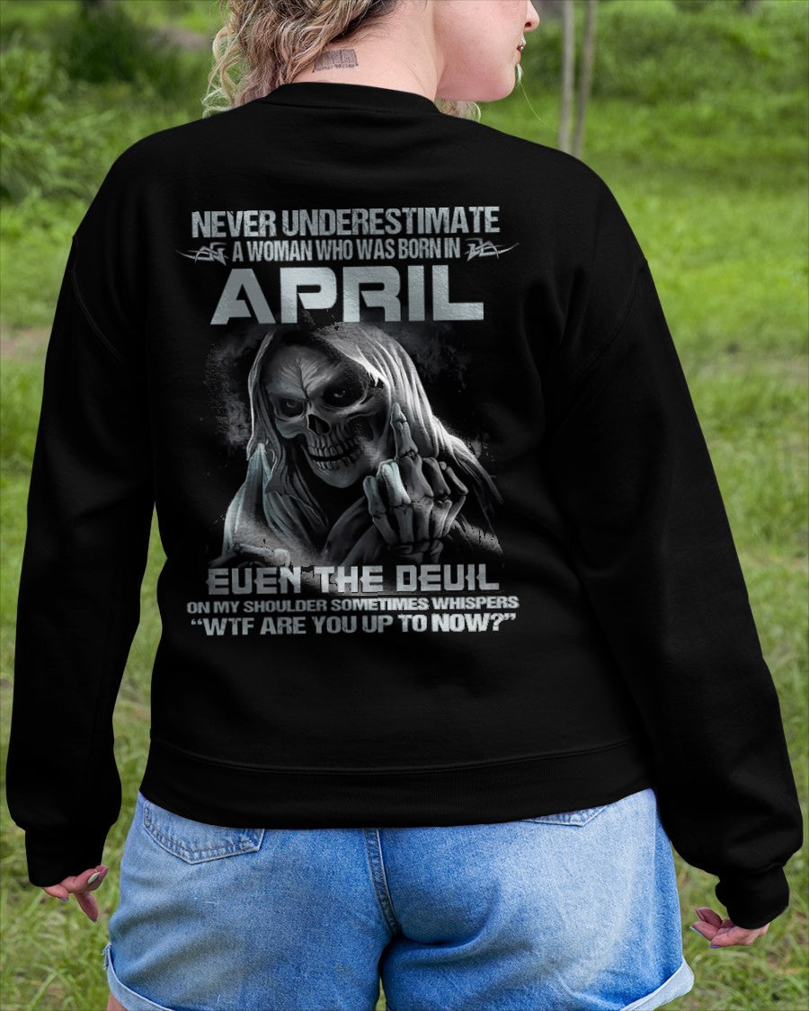 APRIL - NEVER UNDERESTIUNDER A WOMAN - FMA (SKU09-13-04)