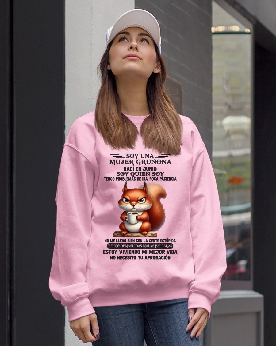 JUNIO - MUJER GRUÑONA - REGALO DE CUMPLEAÑOS PARA MUJERES - LUNA06sp (SKU09-36-06)