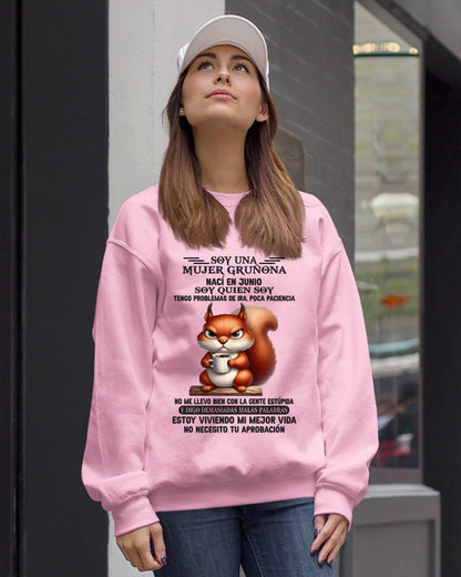 JUNIO - MUJER GRUÑONA - REGALO DE CUMPLEAÑOS PARA MUJERES - LUNA06sp (SKU09-36-06)