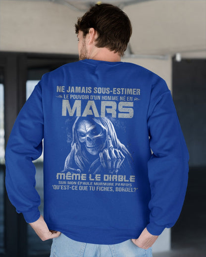 NE JAMAIS SOLUNA-ESTIMER LE POUVOIR D'UN HOMME NÉ EN MARS Fr03 male (SKU08-61-03)