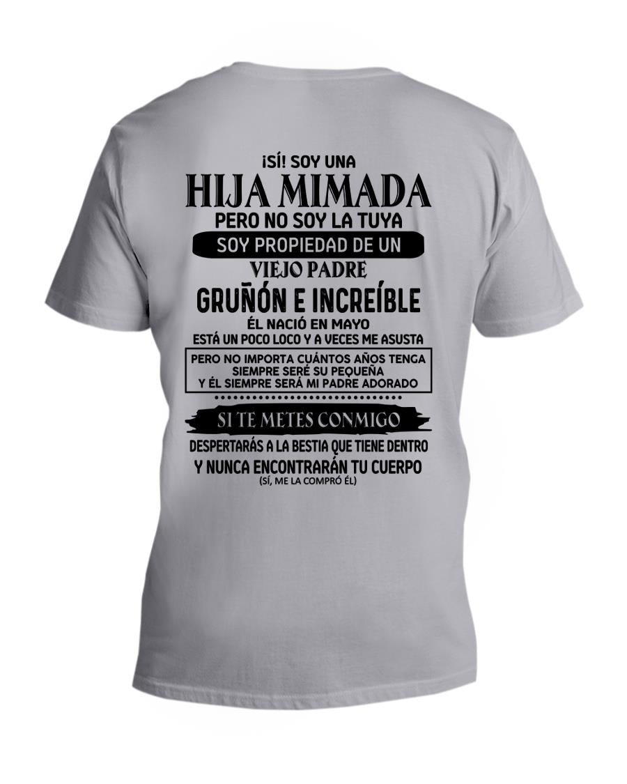 Mayo - Padre increíble nacido en mayo - Regalo perfecto para tu hija - T05 (SKU05-91-05)