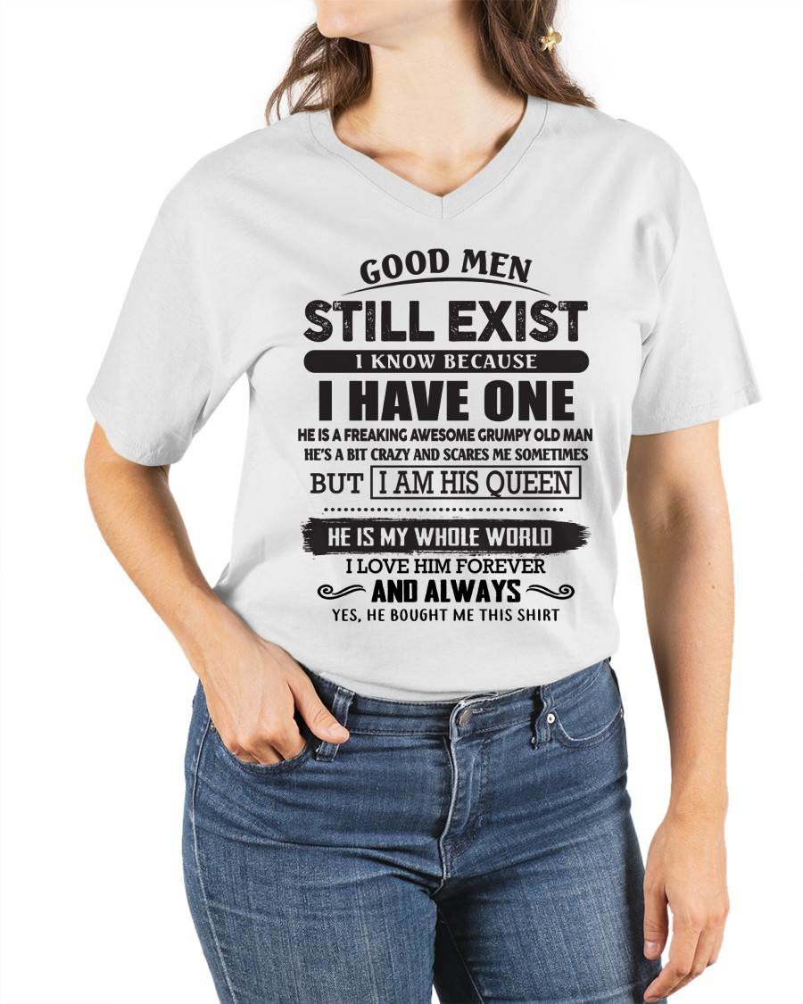Good Men Still Exist - Perfect Gift For Your Girlfriend, Wife From Boyfriend, Husband - LUNA00 (SKU26T-0192-00)