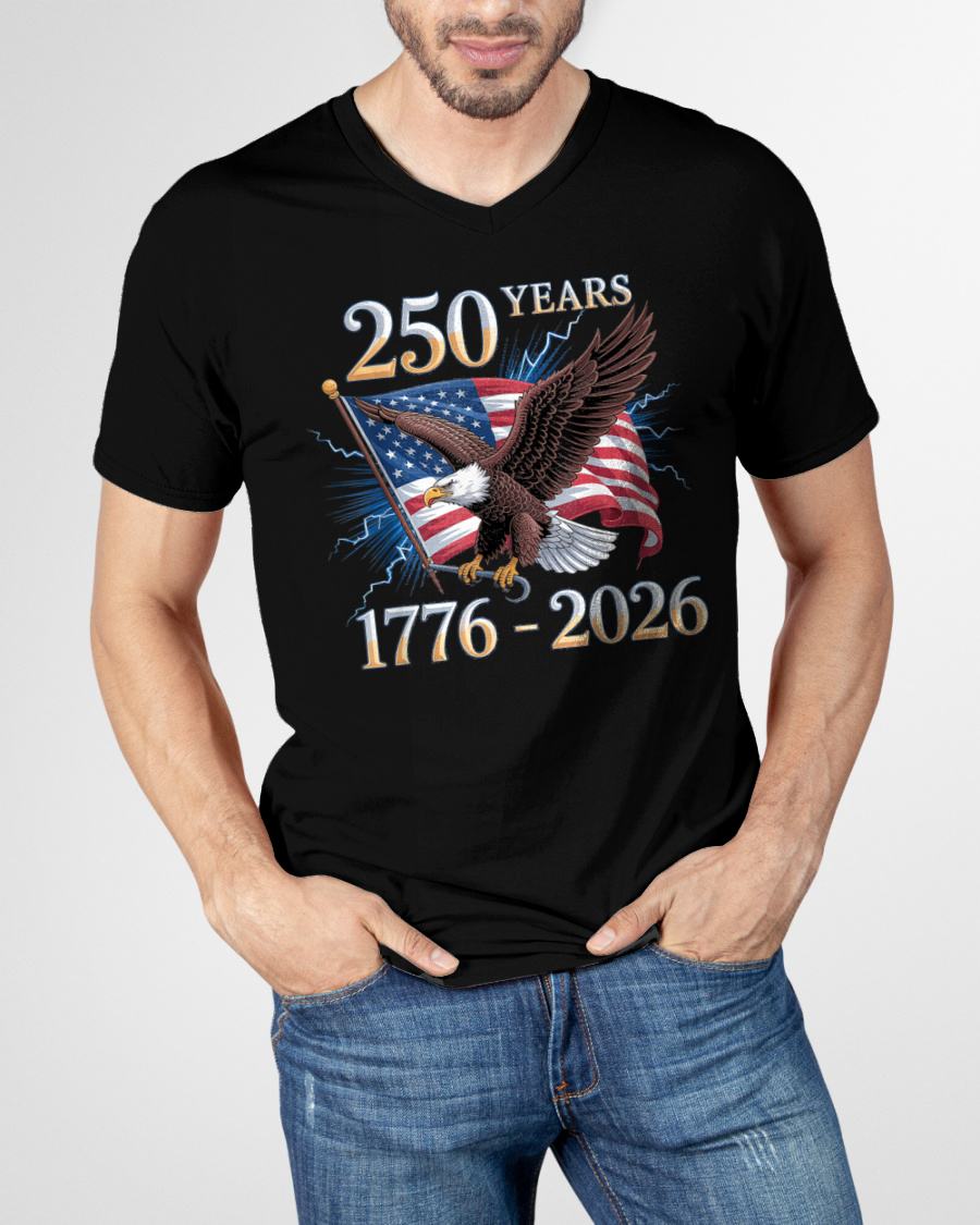 U.S 250th BIRTHDAY T-SHIRT - LUNA250 (SKU26T-0185)