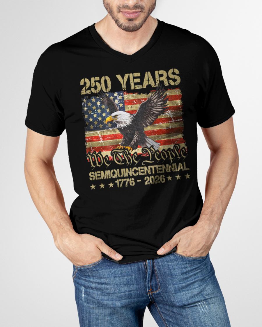 U.S 250th BIRTHDAY T-SHIRT - LUNA250 (SKU26T-0184)