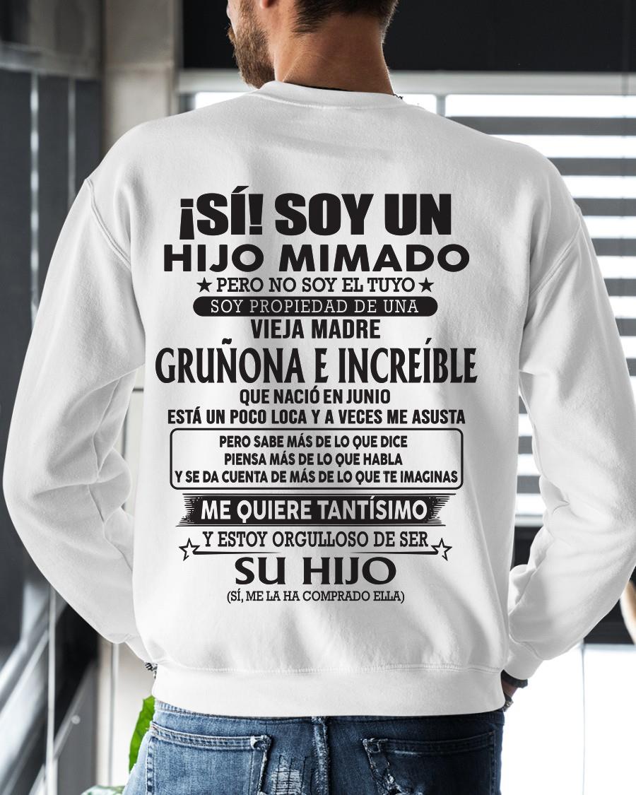Junio - Madre de junio – Regalo especial para hijo – T06 (SKU05-85)