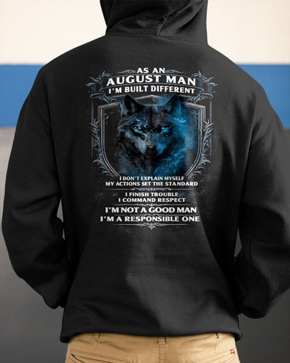 AUGLUNAT - BUILT DIFFERENT - BIRTHDAY T-SHIRT FOR MEN - EBIL08 (SKU12-301-08)