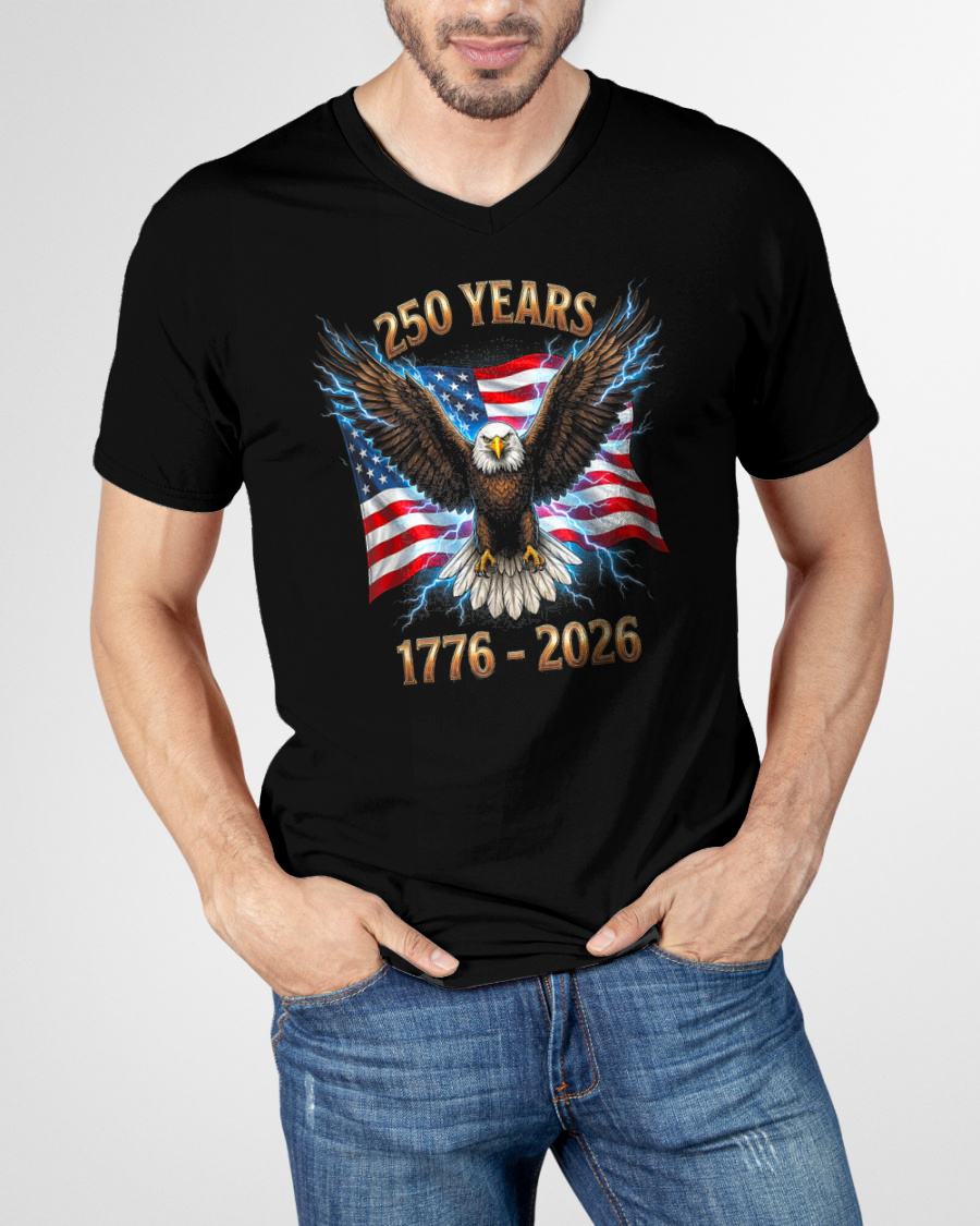 U.S 250th BIRTHDAY T-SHIRT - LUNA250 (SKU26T-0187)