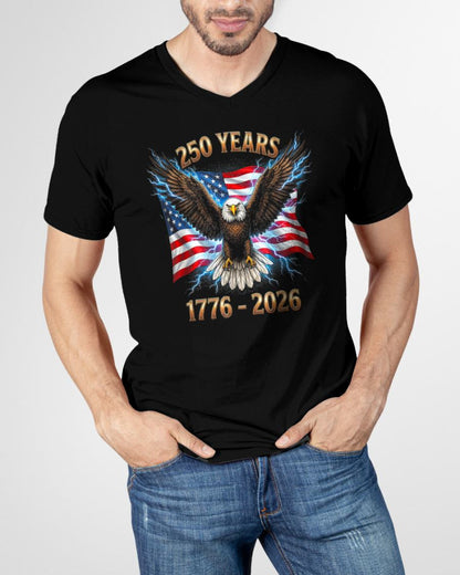 U.S 250th BIRTHDAY T-SHIRT - LUNA250 (SKU26T-0187)