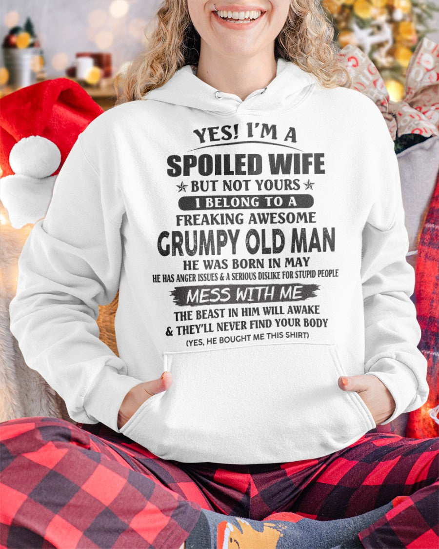 Grumpy Old Man May – Perfect gift for wife From Husband – LUNA05 (SKU08-63-05)