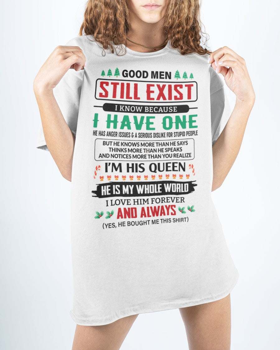 Good Men Still Exist - Perfect Christmas Gift For Your Wife From Husband - LUNA00
