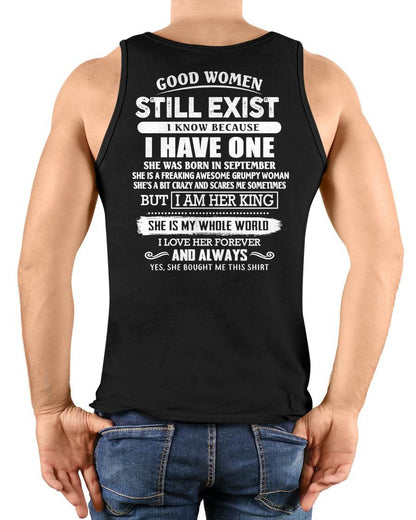SEPTEMBER - GOOD WOMEN STILL EXIST - PERFECT GIFT FROM WIFE, GIRLFRIEND - LUNA09 (SKU12-306-09)